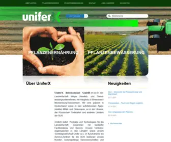 Uniferx.com(Pflanzenernahrung) Screenshot