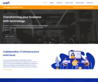 Unificomms.com(Unifi) Screenshot
