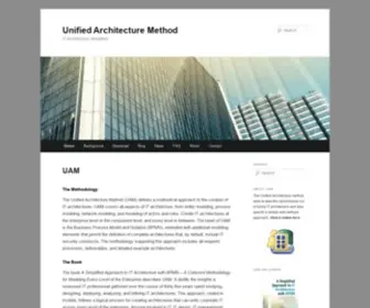 Unified-AM.com(Unified Architecture Method) Screenshot