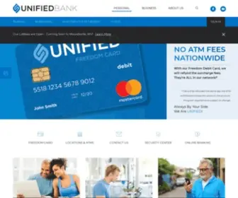 Unifiedbank.com(Unified Bank) Screenshot