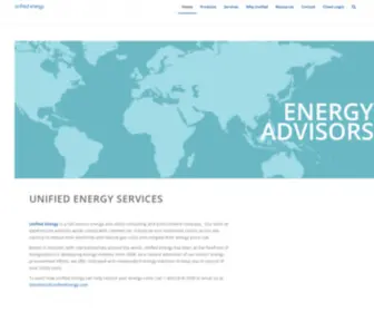 Unifiedenergy.com(Unifiedenergy) Screenshot
