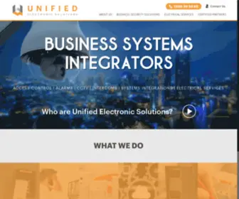 Unifiedes.com.au(Unified Electronic Solutions) Screenshot