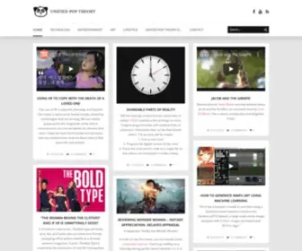 Unifiedpoptheory.com(Unified Pop Theory) Screenshot