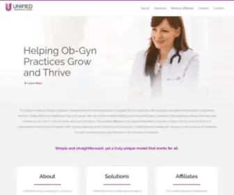 Unifiedwomenshealthcare.com(Unified Women's Healthcare) Screenshot
