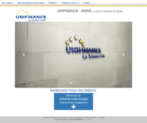 Unifinance.com(Serveur dedie) Screenshot