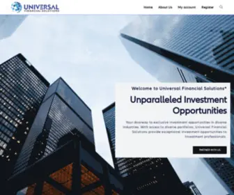 Unifinsol.com(UniFinSol) Screenshot