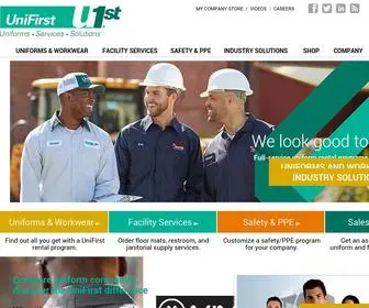 Unifirst.com(Uniforms, Work Clothing, Uniform Rental, Facility Services) Screenshot