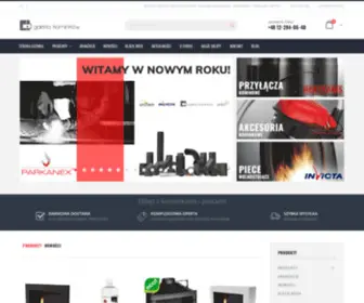 Uniflam.com(Galeria Kominków) Screenshot