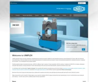 Uniflex-HYdraulics.com(Uniflex Hydraulik) Screenshot