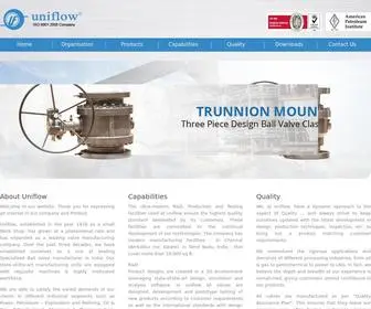 UniflowValves.com(Uniflow) Screenshot