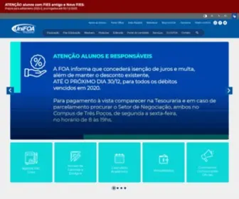 Unifoa.edu.br(Home) Screenshot