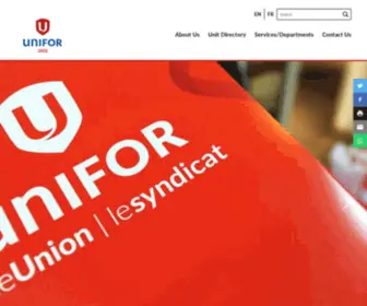 Unifor2002.org(UniforHome) Screenshot