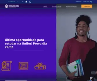 Unifor.br(A Universidade de Fortaleza (Unifor)) Screenshot