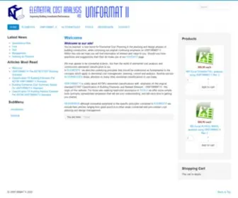 Uniformat.com(UNIFORMAT II) Screenshot