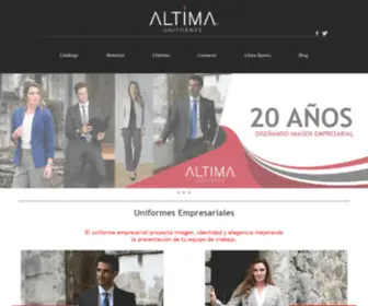 Uniformes-Altima.com(Uniformes Ejecutivos) Screenshot