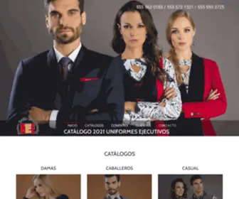 Uniformesestiloempresarial.com(Uniformes Ejecutivos) Screenshot