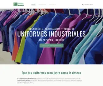 Uniformesibarra.com.mx(Uniformes industriales en Zapopan) Screenshot