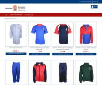 Uniformesvdelremedio.com(Tienda OnLine donde puedes comprar los Uniformes Escolares del Colegio Virgen del Remedio) Screenshot