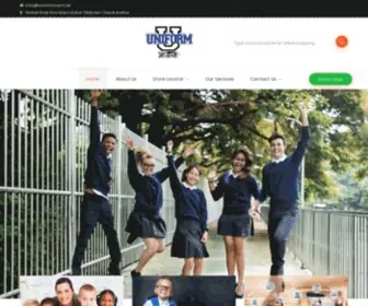 Uniformmart.net(Supplier of Quality Uniforms) Screenshot