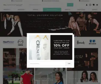 Uniformsandworkwear.com(PCL Corporatewear) Screenshot