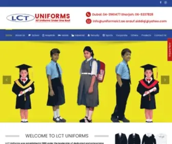 Uniformslct.ae(Uniforms Manufacturer and Suppliers in Dubai) Screenshot