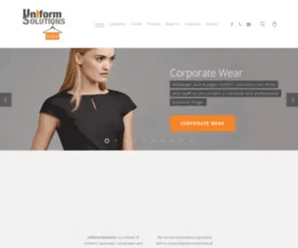 Uniformsolutionsmackay.com.au(Uniform Solutions) Screenshot