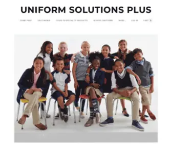 Uniformsolutionsplus.com(UNIFORM SOLUTIONS PLUS) Screenshot