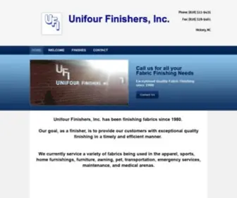 Unifourfinishers.com(UNIFOUR FINISHERS INC) Screenshot