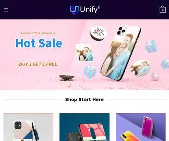 Unifycases.com(Delivering Happiness) Screenshot