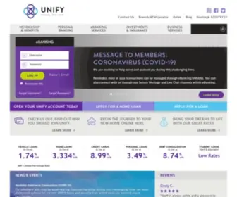 Unifyfcu.com(Your Local Credit Union Anywhere) Screenshot