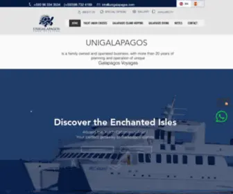 Unigalapagos.com(HOME) Screenshot