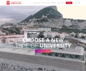Unigib.edu.gi(University of Gibraltar courses) Screenshot