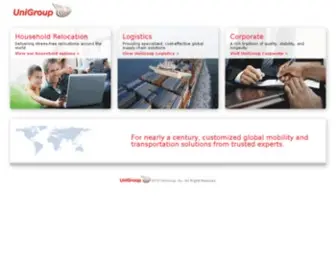 Unigroup.com(UniGroup, C.A) Screenshot