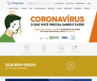 Uniguacu.edu.br(Uniguaçu) Screenshot