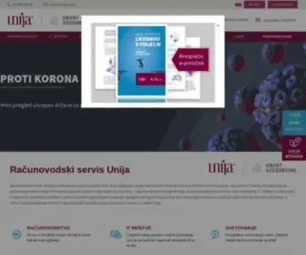 Unija.si(Unija računovodska hiša) Screenshot