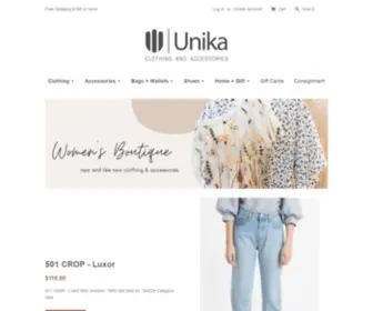 Unikalife.com(Resale & Fashion Boutique) Screenshot