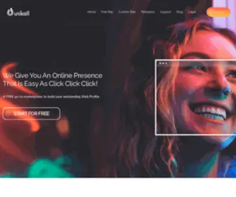 Unikall.com(Unikall Teleservices) Screenshot