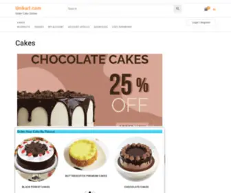 Unikarl.com(Order Cake Online) Screenshot