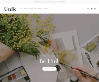 Unikartwork.com(Unik Artwork) Screenshot