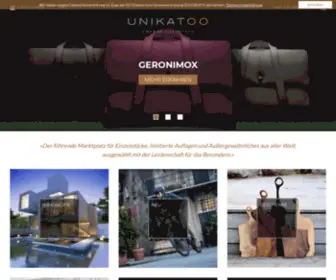 Unikatoo.com(Einzigartiges mit Stil) Screenshot