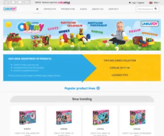 Unikatoy.eu(UNIKATOY toys) Screenshot