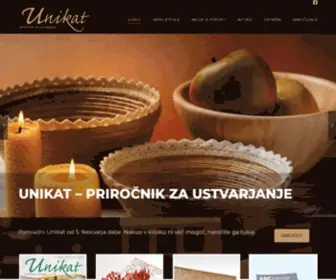 Unikat.si(Ideje za ustvarjalne) Screenshot