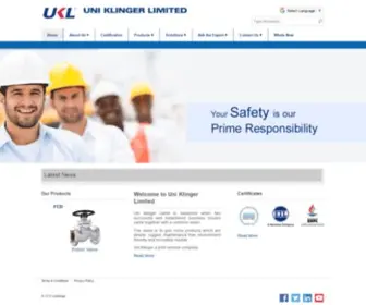 Uniklinger.com(Uni Klinger) Screenshot