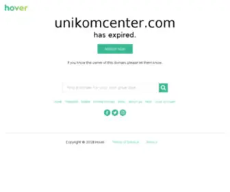 Unikomcenter.com(Unikom Center) Screenshot