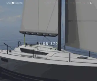 Unikyachts.com(проектирование) Screenshot