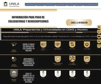 Unila.edu.mx(Universidad Latina) Screenshot
