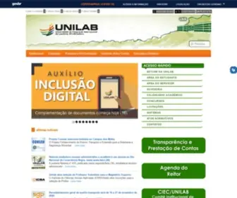 Unilab.edu.br(Página inicial) Screenshot