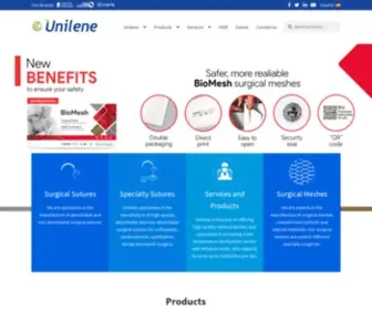 Unilene.com(Home) Screenshot