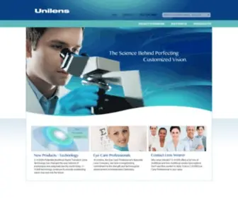 Unilens.com(Unilens) Screenshot