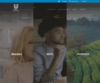 Unilever.it(Unilever Italy) Screenshot